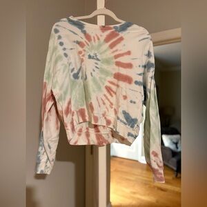 Z Supply Multicolor Tie-Dye Sweatshirt